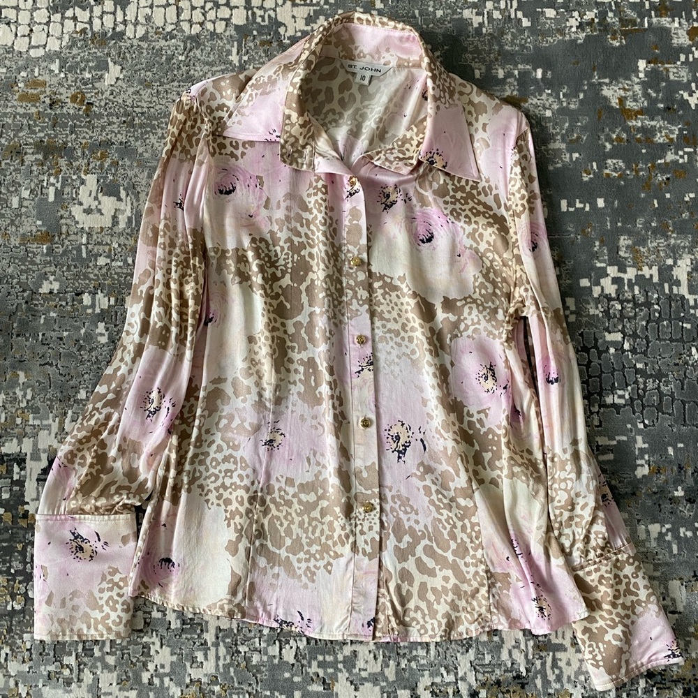 St. John Silk Shirt